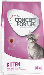 Produktbild von Concept for Life Kitten Trockenfutter Getreidefrei 10 kg - 10 kg
