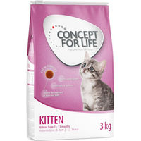 Produktbild von Concept for Life Kitten Trockenfutter Getreidefrei 3 kg - 3 kg