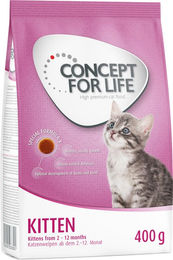 Produktbild von Concept for Life Kitten Trockenfutter Getreidefrei 400 g - 400 g