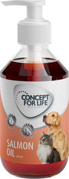 Produktbild von Concept for Life Lachsöl Haut-Fell-Supplement für Hunde und Katzen 250 ml
