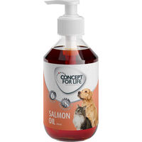 Produktbild von Concept for Life Lachsöl Haut-Fell-Supplement für Hunde und Katzen 250 ml