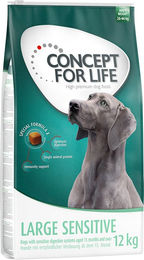 Produktbild von Concept for Life Large Sensitive Hundefutter Lamm Monoprotein Hypoallergen 2 x 12 kg - 2 x 12 kg