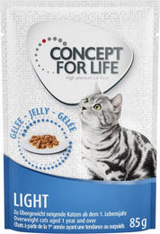 Produktbild von Concept for Life Light Nassfutter für erwachsene Hunde Stückchen in Gelee zur Gewichtskontrolle 24 x 85 g - 24 x 85 g