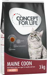 Produktbild von Concept for Life Maine Coon Adult Katzenfutter Lachs getreidefrei 3 kg - 3 kg