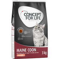 Produktbild von Concept for Life Maine Coon Adult Katzenfutter Lachs getreidefrei 3 kg - 3 kg
