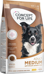 Produktbild von Concept for Life Medium Adult Hundefutter Huhn 1,5 kg