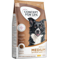 Produktbild von Concept for Life Medium Adult Hundefutter Huhn 1,5 kg