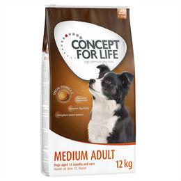 Produktbild von Concept for Life Medium Adult Hundefutter Huhn Light 2 x 12 kg - 2 x 12 kg