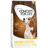 Produktbild von Concept for Life Medium Sensitive Hundefutter Lamm Monoprotein Adult 12 kg - 12 kg