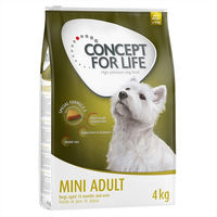 Produktbild von Concept for Life Mini Adult Hundefutter mit hohem Fleischanteil 4 kg - 4 kg