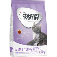 Produktbild von Concept for Life Mum & Young Kittens Katzenfutter für Katzen und Kitten 400 g - 400 g