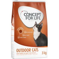 Produktbild von Concept for Life Outdoor Katzenfutter für Freigänger Adult Getreidefrei 3 kg - 3 kg