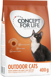 Produktbild von Concept for Life Outdoor Katzenfutter für Freigänger Adult Getreidefrei 400 g - 400 g
