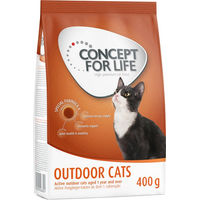 Produktbild von Concept for Life Outdoor Katzenfutter für Freigänger Adult Getreidefrei 400 g - 400 g
