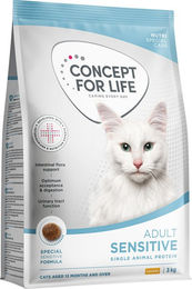Produktbild von Concept for Life Sensitive Cat Adult Huhn Monoprotein 3 kg