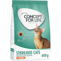 Produktbild von Concept for Life Sterilised Katzenfutter Lachs Getreidefrei Adult 400 g - 400 g