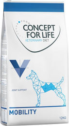 Produktbild von Concept for Life Veterinary Diet Dog Mobility Trockenfutter für erwachsene Hunde zur Unterstützung der Gelenke 2 x 12 kg - 2 x 12 kg