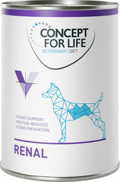 Produktbild von Concept for Life Veterinary Diet Hund Nassfutter Renal für Adult 6 x 400 g - 24 x 400 g