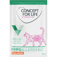 Produktbild von Concept for Life Veterinary Diet Hypoallergenic Nassfutter Lachs für Hunde Adult 12 x 85 g - 12 x 85 g