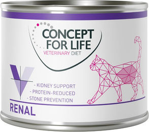 Produktbild von Concept for Life Veterinary Diet Renal Hund Nassfutter Huhn Adult 6 x 200 g - 12 x 200 g