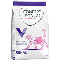 Produktbild von Concept for Life Veterinary Diet Renal Trockenfutter für erwachsene Hunde zur Unterstützung der Nierenfunktion 3 kg - 3 kg