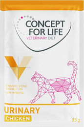 Produktbild von Concept for Life Veterinary Diet Urinary Katzen Nassfutter Huhn Adult Getreidefrei 24 x 85 g - 24 x 85 g