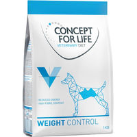 Produktbild von Concept for Life Veterinary Diet Weight Control Hundefutter Adult 1 kg Probierbeutel - 1 kg