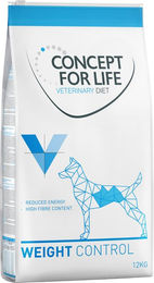 Produktbild von Concept for Life Veterinary Diet Weight Control Hundefutter Adult Diätfutter 2 x 12 kg - 2 x 12 kg
