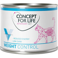 Produktbild von Concept for Life Veterinary Diet Weight Control Nassfutter für erwachsene Hunde 12 x 200 g - 12 x 200 g