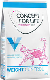 Produktbild von Concept for Life Veterinary Diet Weight Control Trockenfutter für erwachsene Hunde zur Gewichtsreduktion 3 kg - 3 kg