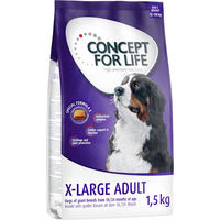 Produktbild von Concept for Life X-Large Adult Hundefutter für Riesenrassen mit hohem Fleischanteil 1,5 kg