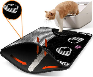 CONCEPTUM HYPNOSE Einstreuunterlage Katzenstreu Matte Bodenschutz Mehrfarbig – Bild 1 von 2