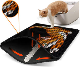 Conceptum Hypnose Katzenstreu Matte Bodenschutz Mehrfarbig – Bild 1 von 2