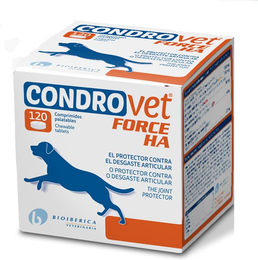 Produktbild von Condrovet Force HA Gelenk-Supplement für Hunde 120 Tabletten