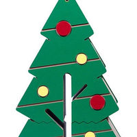 Produktbild von Coneko Kratzbaum Weihnachtsbaum Katzenklettergerüst Grün Klein