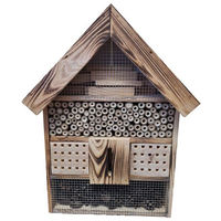 Produktbild von Conni Oberkircher's Insektenhotel aus geflammtem Kiefernholz Braun 36 x 9,7 x 48 cm