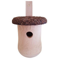 Produktbild von Conni Oberkircher's Nistkasten für Wildvögel aus Kiefernholz in Natur und Braun 22x30x18 cm