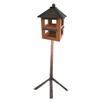 Produktbild von Conni Oberkircher's Vogelhaus aus Holz mit Ständer in Braun