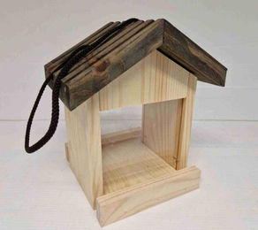 Conni Oberkircher's Vogelhaus Fabi aus Holz mit Plexiglas in Natur – Bild 1 von 1