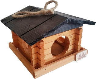Produktbild von Conni Oberkircher's Vogelhaus Sweden Style aus FSC-zertifiziertem Holz 31,5 x 28,5 x 19 cm