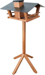 Produktbild von Conni Oberkircher's Vogelhaus Villa Emilia aus Holz in Braun mit Ständer