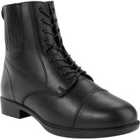 Produktbild von Contrace BZ Lace Vegan Winter Reitstiefeletten aus Kunstleder Schwarz Größe 39