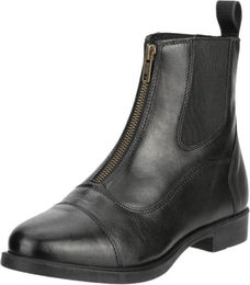 Contrace Leder-Stiefeletten Frontzip für Kinder in Schwarz Größe 34 – Bild 1 von 1