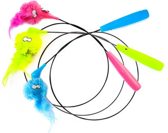 Produktbild von Coockoo Cattoy Loomy Katzenangel in Bunt und Rosa