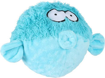 Coockoo Gary Hundespielzeug aus Plüsch und TPR mit Quietscher Blau – Bild 1 von 2