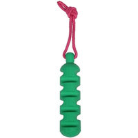 Produktbild von Coockoo Groovy Grip Hundespielzeug aus Gummi grün/rosa für erwachsene Hunde