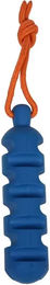 Coockoo Groovy Grip Kauspielzeug für Hunde aus Gummi und Seil blau/orange 40cm – Bild 1 von 6