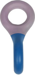 Coockoo Hundespielzeug Doodle Kauspielzeug aus Gummi für Welpen Lila Blau – Bild 1 von 5