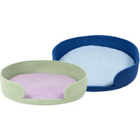 Produktbild von Coockoo Katzenbett Lazy Lounge aus Baumwolle Blau