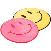 Produktbild von Coockoo Katzendecke Big Smile Gelb Plüsch 60x60 cm
